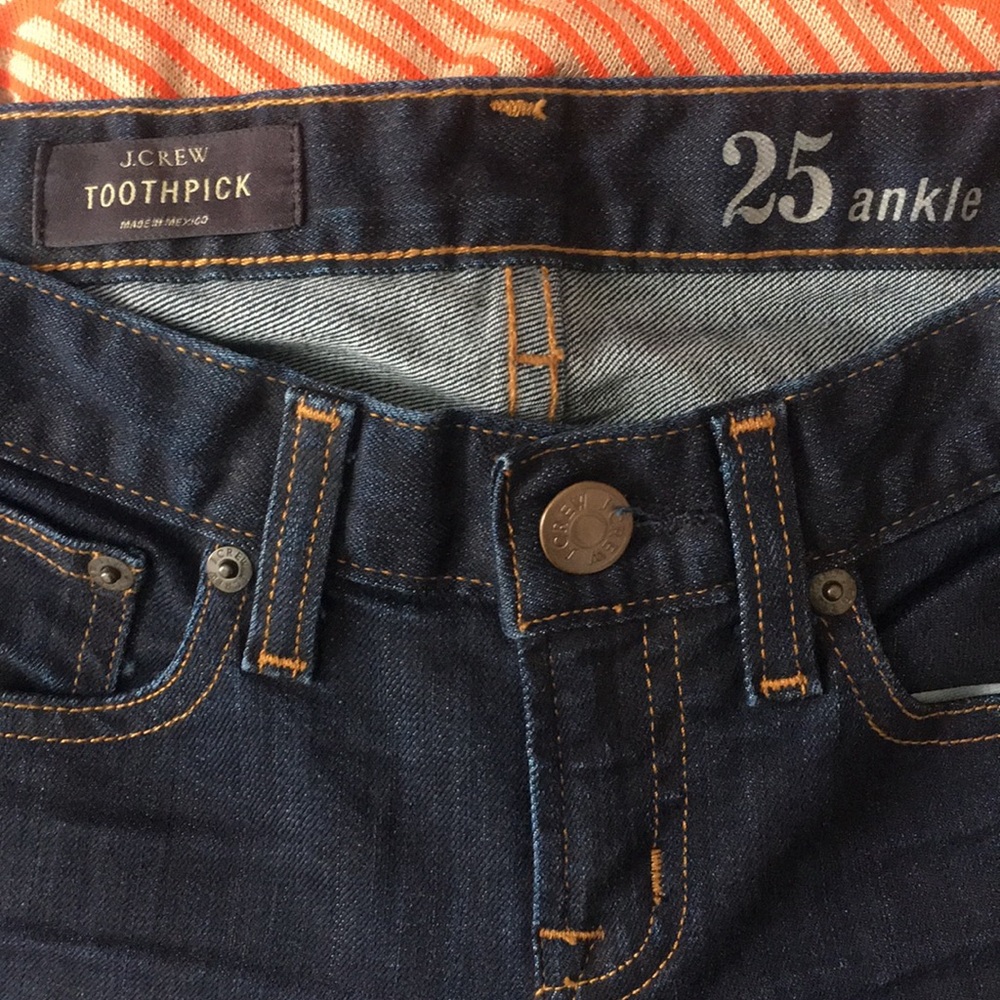 *NEW* J.Crew Toothpick Ankle Jeans - Picture 3 of 4